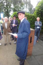 Stolpersteenlegging Bertha Heijmans-Heimans woensdag 9 juli 2014. Foto’s Kyra Broshuis, Ans Luiken en Fons Monasso.